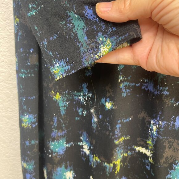 J.Jill Wearever Collection Petite Tunic Top Size PS Abstract Print Women’s - Picture 4 of 9